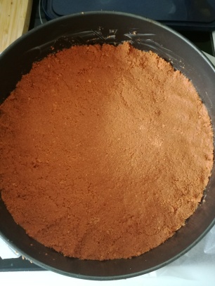 Malt biscuit base for the feijoa cheesecake